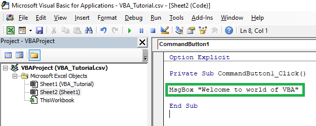 Write-VBA-Code-in-Excel-Macro